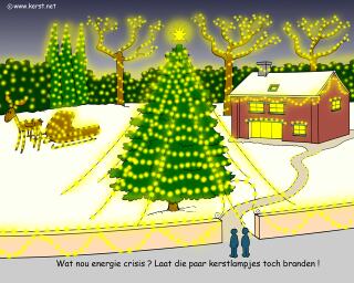 Steeds meer huizen en tuinen worden tijdens de kerst verlicht met kerstlichtjes